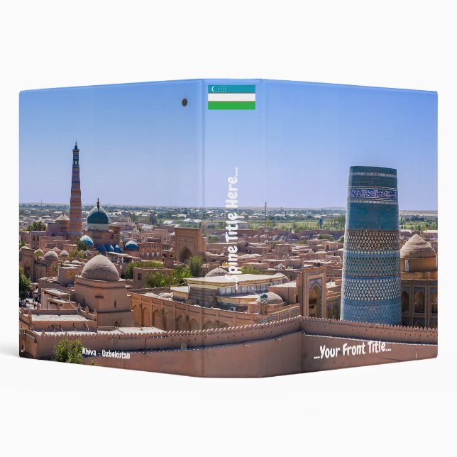 Classeur Vue panoramique de Khiva - Ouzbékistan (Arrière-plan)