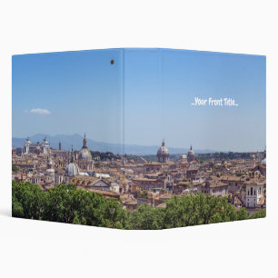 Classeur Vue panoramique de Rome depuis le Castel Sant'Ange