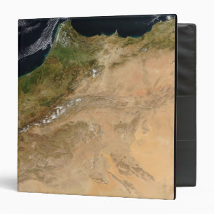 Classeur Vue satellite du Maroc