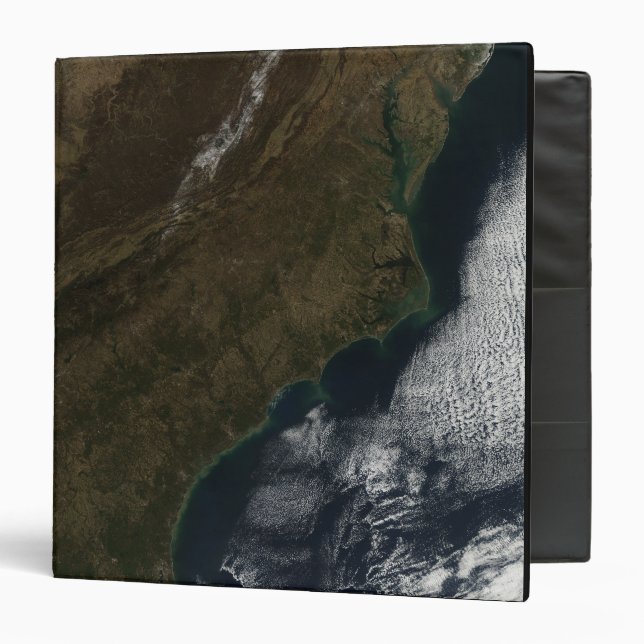 Classeur Vue satellite du sud-est des États-Unis (Devant/Intérieur)
