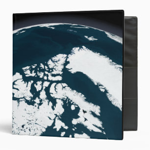 Classeur Vue sur le Groenland et l'océan Arctique