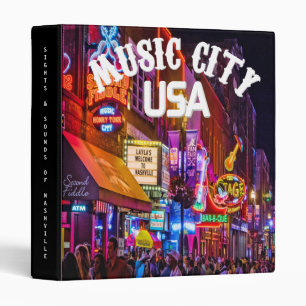 Classeur Vues et bruits d'album photos de Nashville