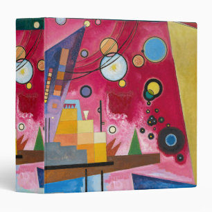 Classeur Wassily Kandinsky Schweres Rot 1924 Art Abstrait