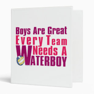 Classeur Waterboy Volleyball en rose