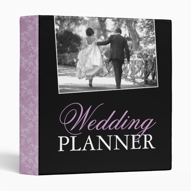 Classeur Wedding planner chic (Devant/Côté)