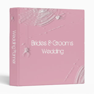 Classeur Wedding planner Cobwebs et araignées blanches