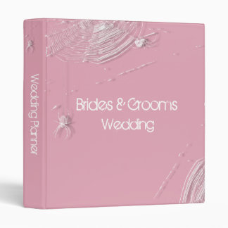 Classeur Wedding planner Cobwebs et araignées blanches