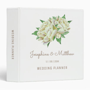 Classeur Wedding planner Cream Peony