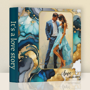 Classeur Wedding planner de l'histoire d'amour artistique C