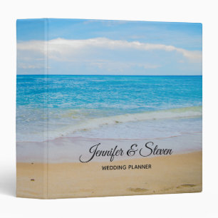 Classeur Wedding planner de l'île de vacances Tropical Beac