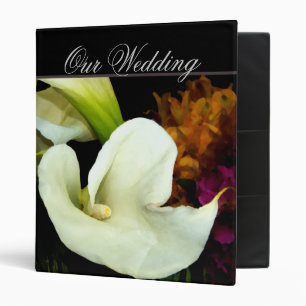 Classeur Wedding planner de zantedeschia