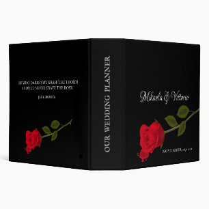 Classeur Wedding planner gothique Bloody Rose Photo et Cita