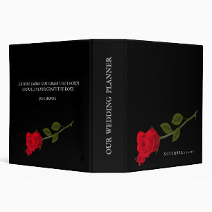 Classeur Wedding planner gothique Bloody Rose Photo et Cita