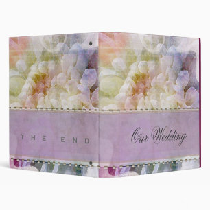 Classeur Wedding planner lilas mou et romantique