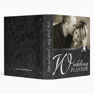 Classeur Wedding planner noir chic