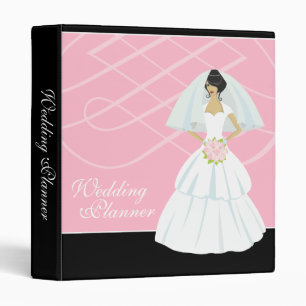 Classeur Wedding planner rose