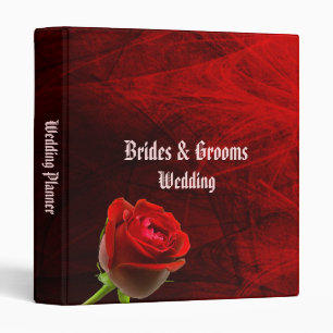 Classeur Wedding planner Rose gothique