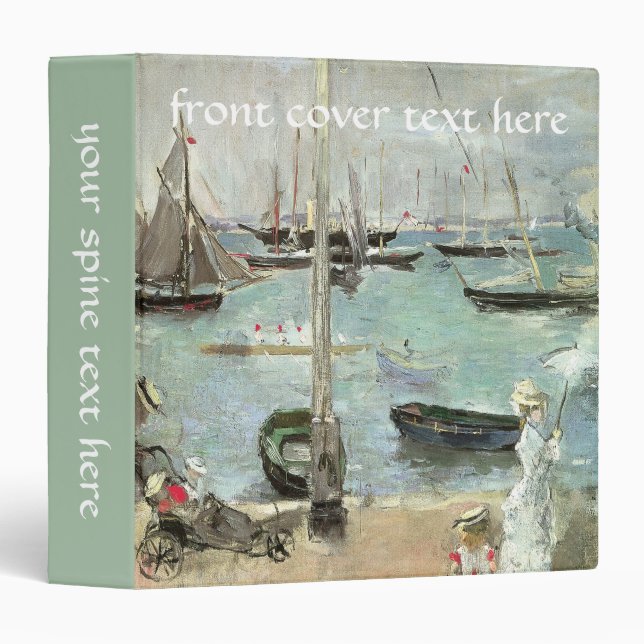 Classeur West Cowes, île de Wight par Berthe Morisot (Devant/Côté)