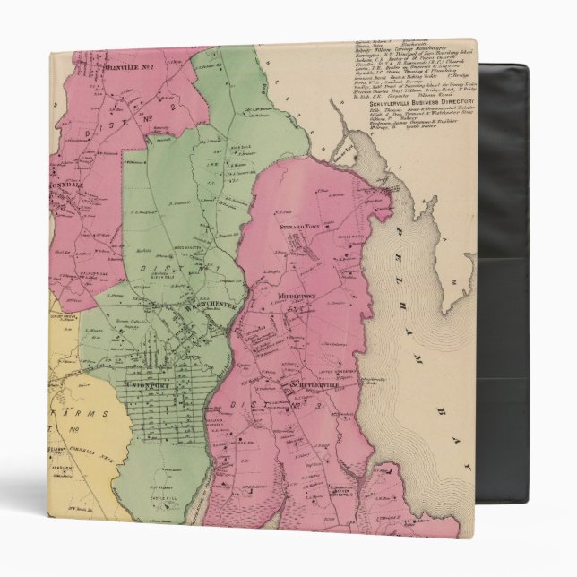 Classeur Westchester, New York (Devant/Intérieur)