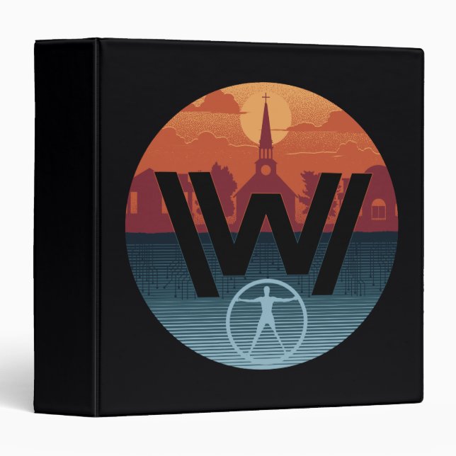Classeur Westworld | Logo de l'église Escalante (Devant/Côté)