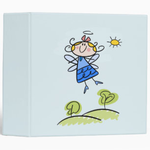 Classeur Whimsical Happy Flying Angel Fairy