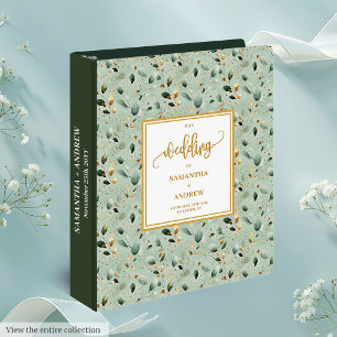 Classeur Whimsical Hunter Green Gold Greenergie Memory Albu
