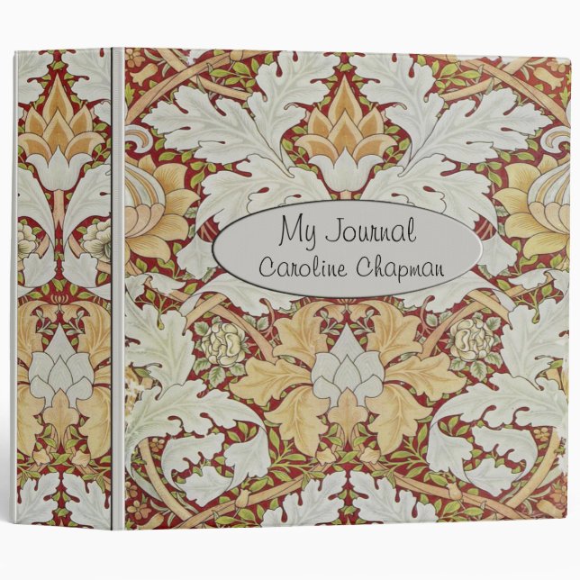 Classeur William Morris 2" (Devant/Côté)