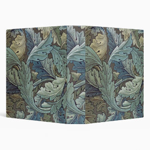 Classeur William Morris Acanthus Sage Fleur Floral Botaniqu