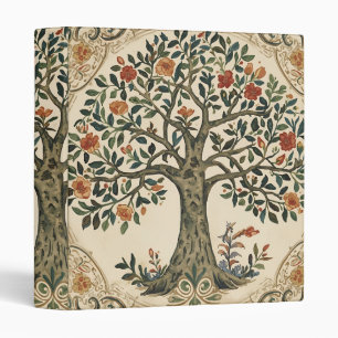 Classeur William Morris Arbre de Vie Vintage Préraphaélite
