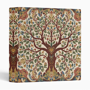 Classeur William Morris Arbre de Vie Vintage Préraphaélite