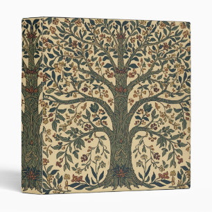 Classeur William Morris Arbre de Vie Vintage Préraphaélite