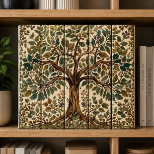 Classeur William Morris Arbre de Vie Vintage Préraphaélite
