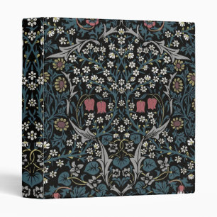 Classeur William Morris Blackthorn Floral Art Nouveau