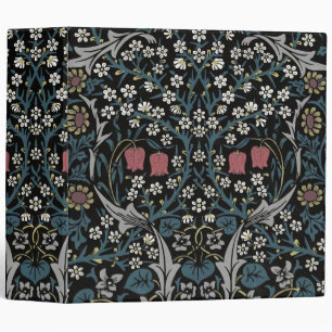 Classeur William Morris Blackthorn Floral Art Nouveau