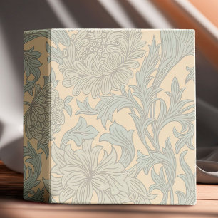 Classeur William Morris Chrysanthemum Motif 3 anneau Classe