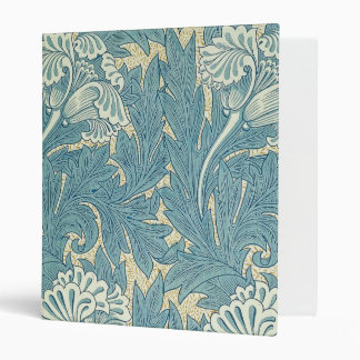 Classeur William Morris Classique Tulipe Bleu Floral