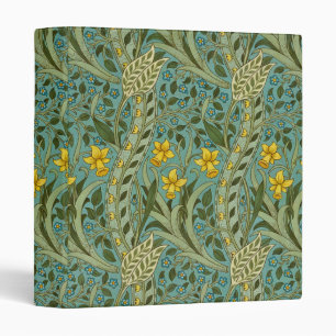 Classeur William Morris Daffodil Motif Floral Classique
