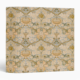 Classeur William Morris - Feuillage Vintage et motif floral