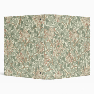 Classeur William Morris Honeysuckle Vert Floral