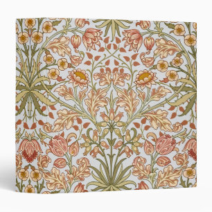 Classeur William Morris Hyacinth Art botanique floral