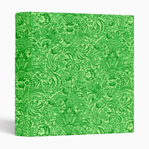 Classeur William Morris Indian, Lime et Kiwi Green