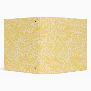 Classeur William Morris - Larkspur Feuilles et Motif de fle