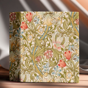 Classeur William Morris Lily Art Nouveau Floral