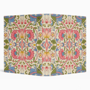 Classeur William Morris Lodden Motif Floral Pastel