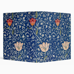Classeur William Morris Medway Floral bleu