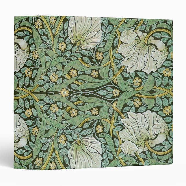 Classeur William Morris - Pimpernel (Devant/Côté)