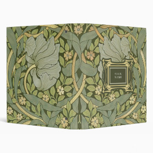 Classeur William Morris Pimpernel Motif Vintage 3 Ring Bi