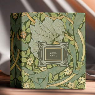 Classeur William Morris Pimpernel Motif Vintage 3 Ring Bi