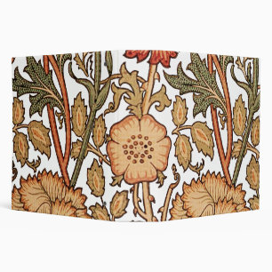 Classeur William Morris Rose Flower Fond d'écran Motif