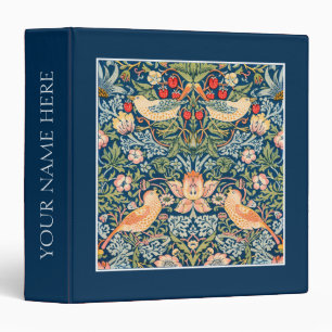 CLASSEUR : WILLIAM MORRIS : STRAWBERRY THEVES